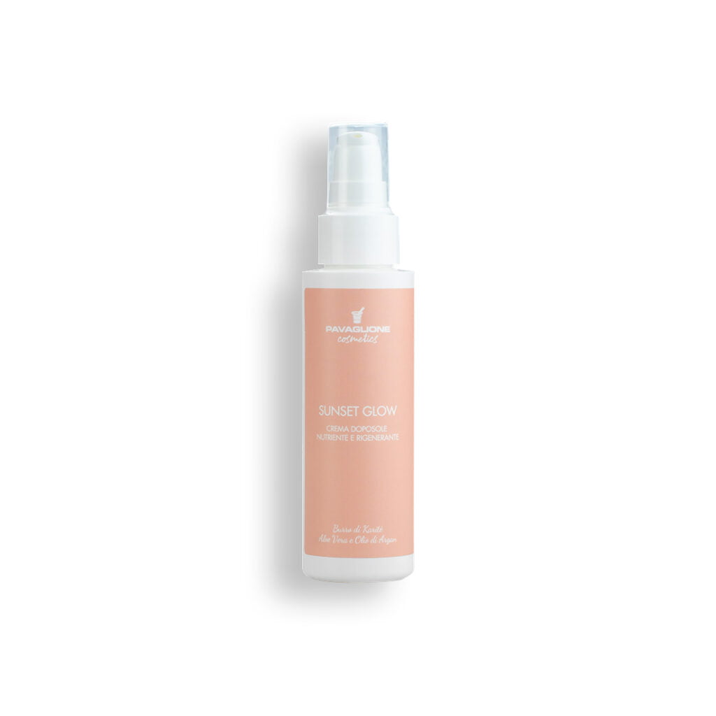 sunset glow crema doposole nutriente e rigenerante